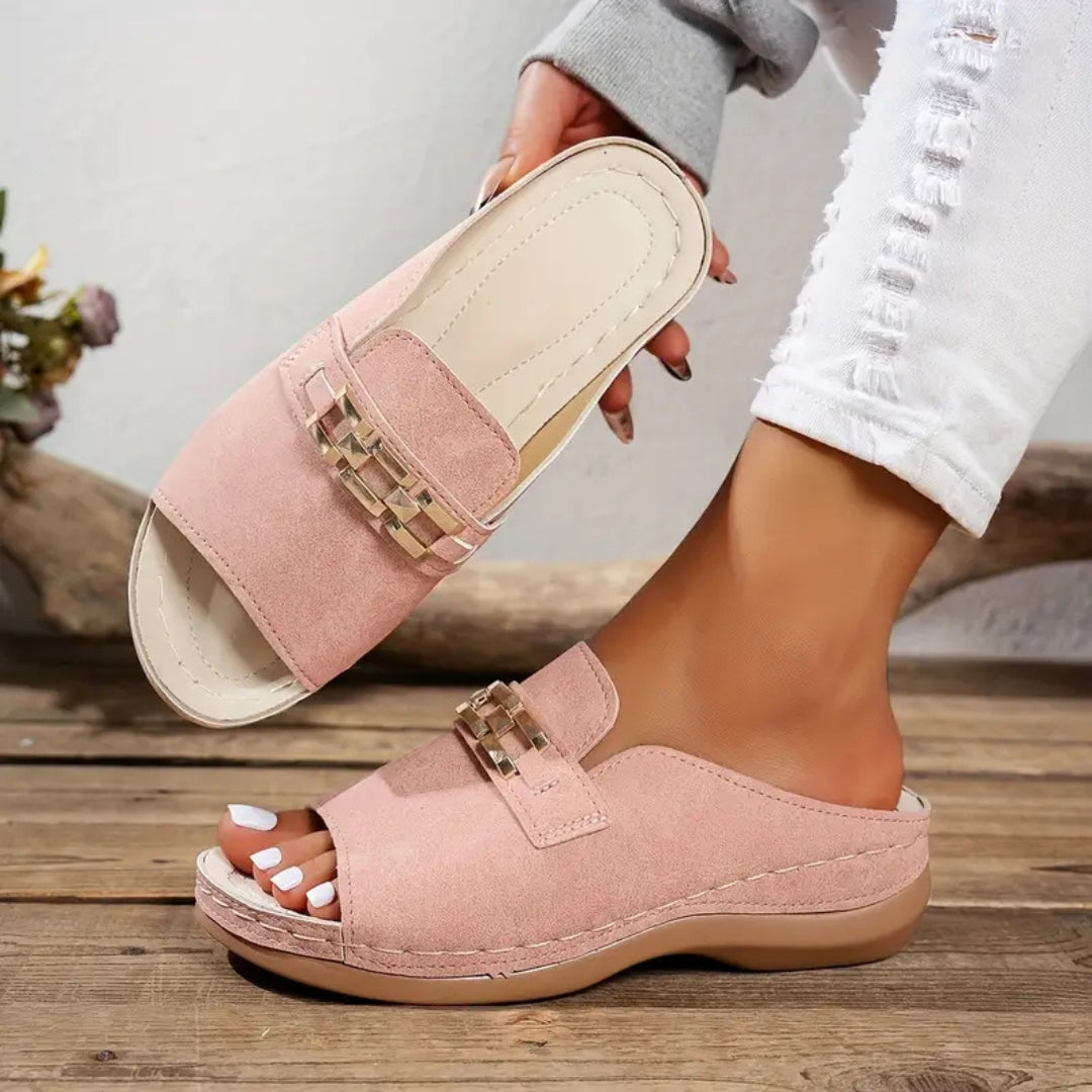 Karina™ | Bekväma Spännesandaler