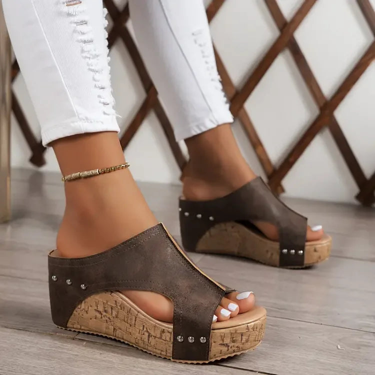 Melissa | Båge Stöd Kil Sandaler