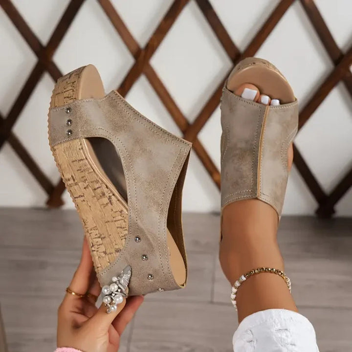 Melissa | Båge Stöd Kil Sandaler