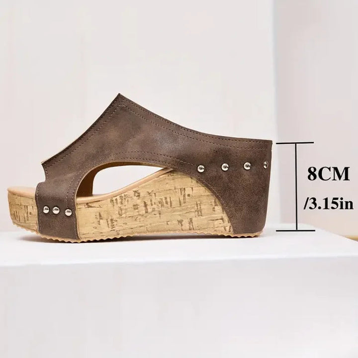 Melissa | Båge Stöd Kil Sandaler