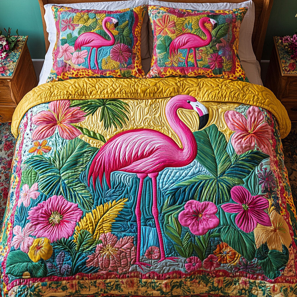 Flamingo Sängklädesset