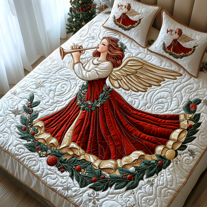 Jul 3-delad quiltkuddset