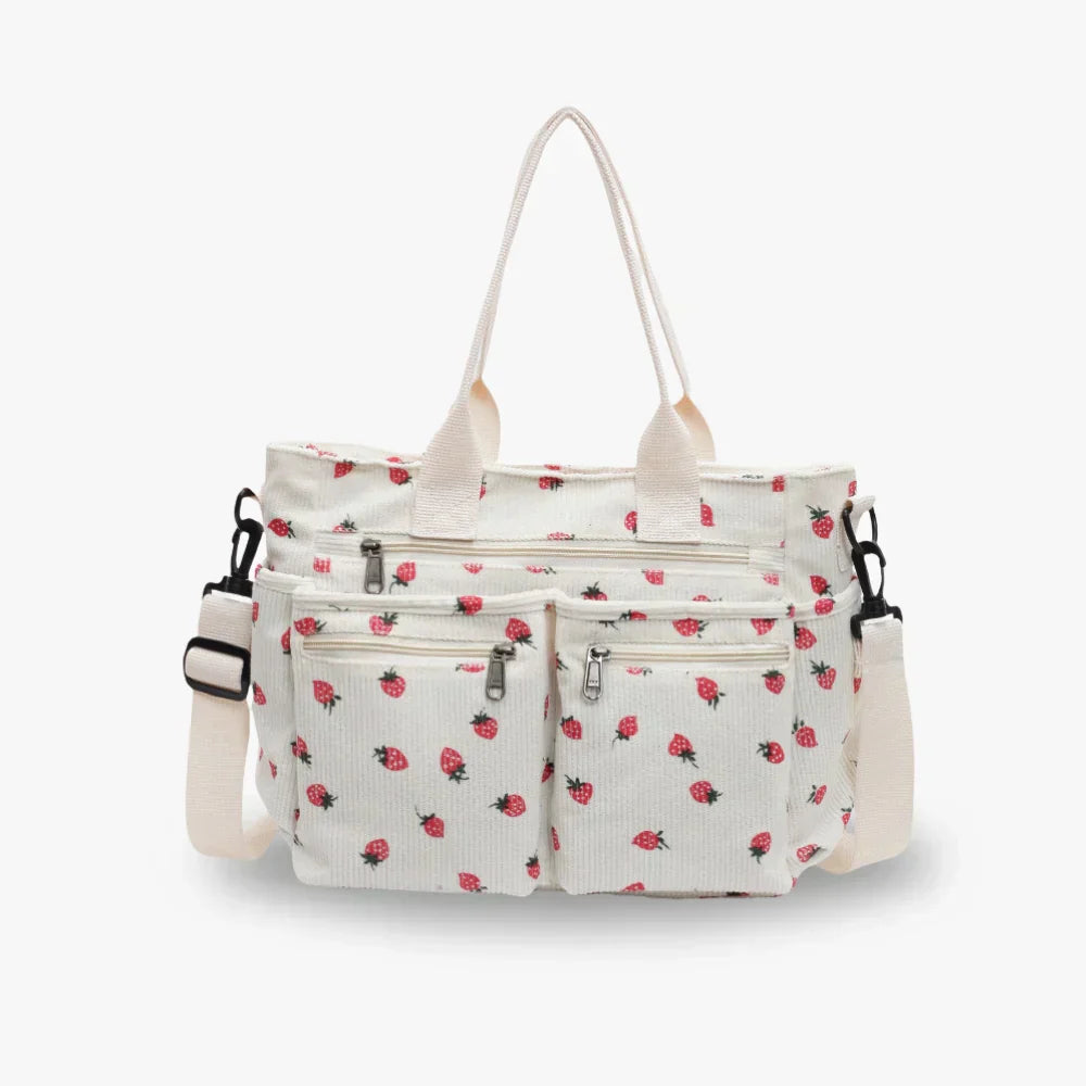 Rosie - Jordgubbs Tote Väska