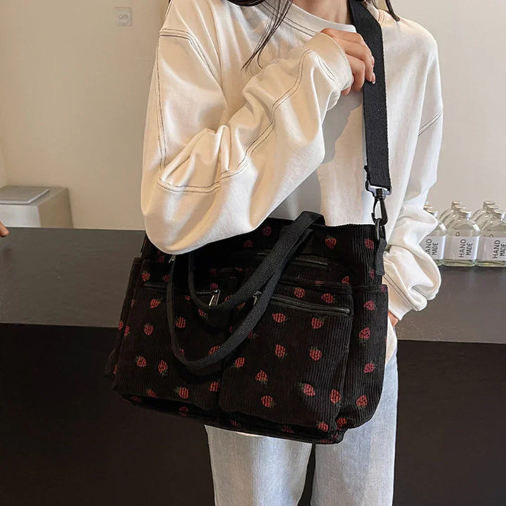 Rosie - Jordgubbs Tote Väska