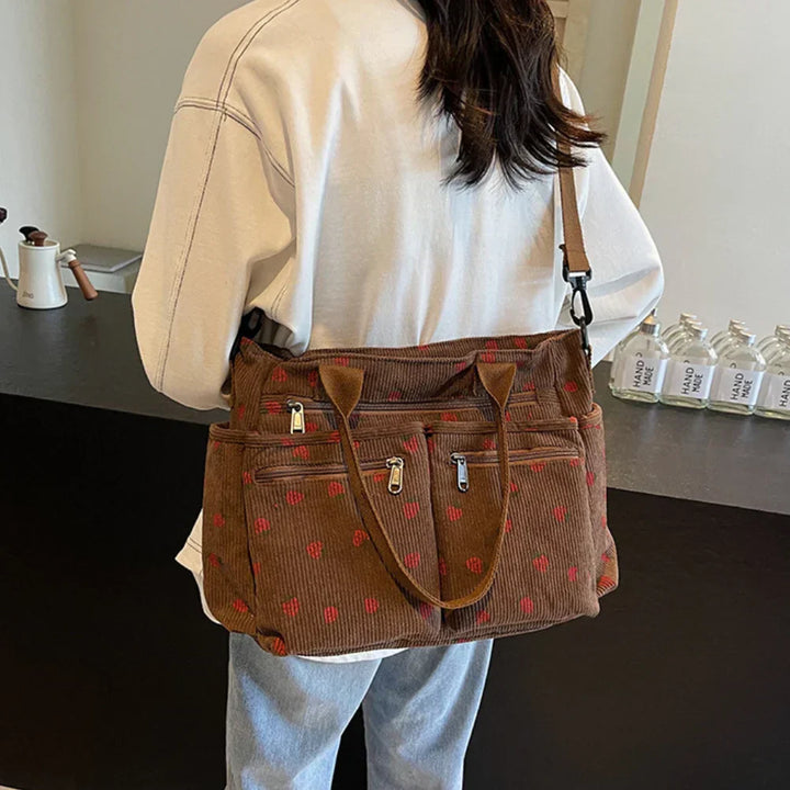Rosie - Jordgubbs Tote Väska
