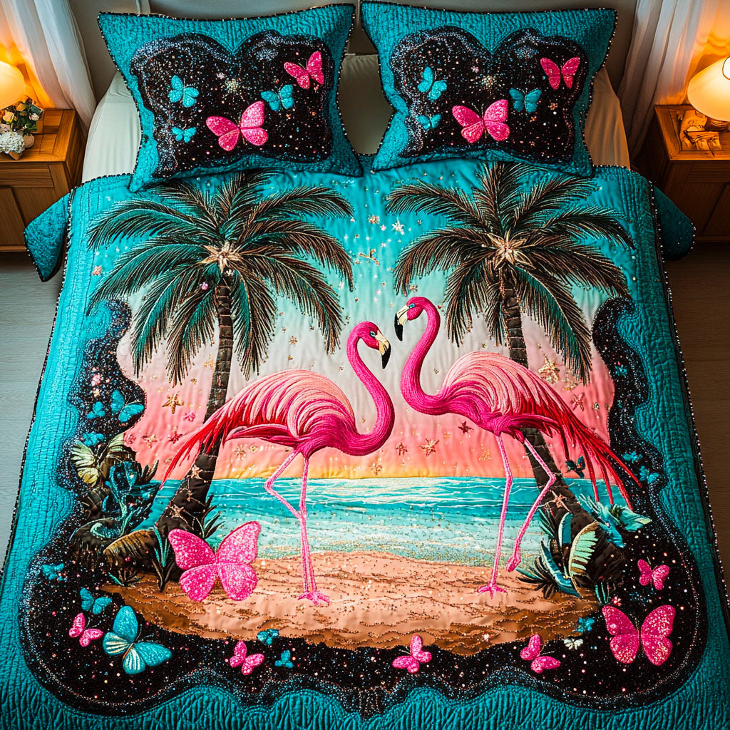 Flamingo Sängklädesset