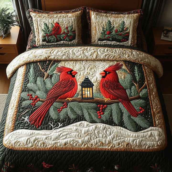 Jul 3-delad quiltkuddset