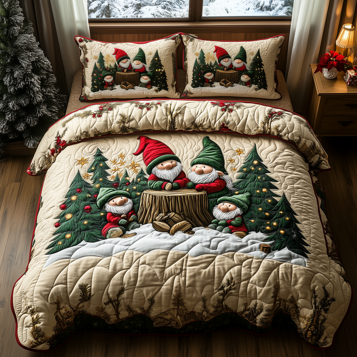 Jul 3-delad quiltkuddset