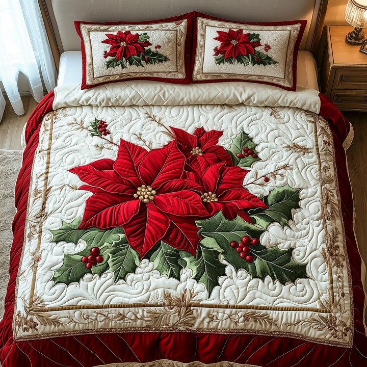 Jul 3-delad quiltkuddset