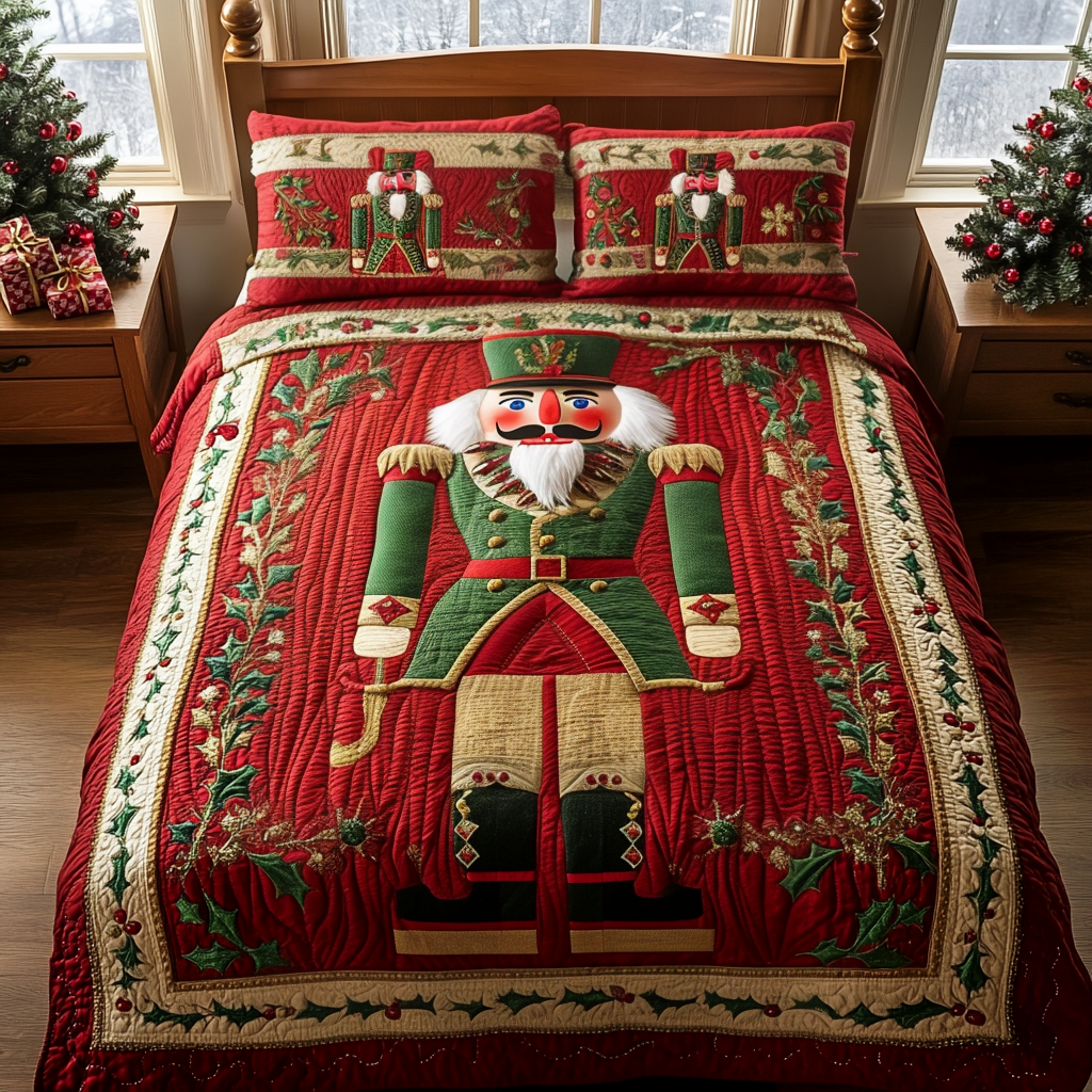 Jul 3-delad quiltkuddset