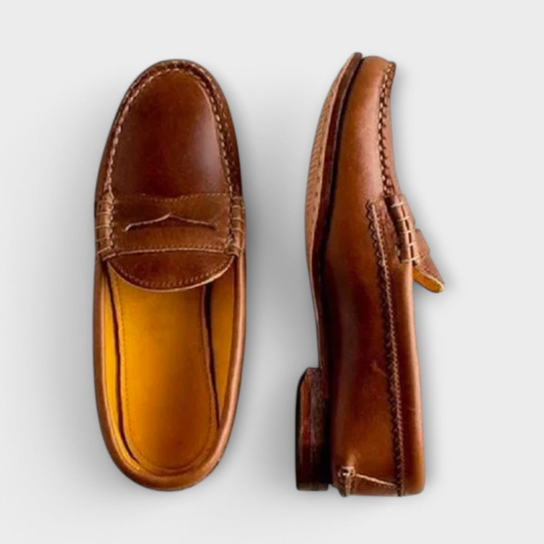 Klassiska Dam Moccasiner
