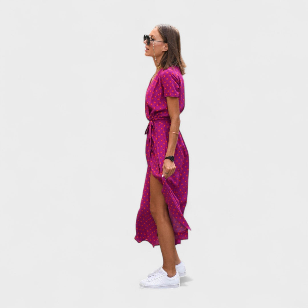 Lila Ros - Boho Chic Klänning