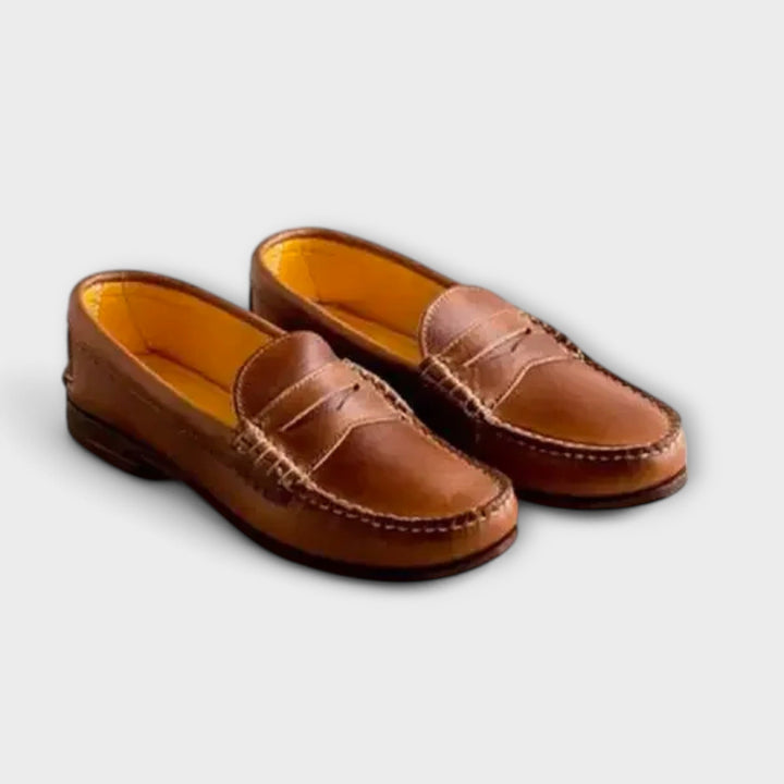 Klassiska Dam Moccasiner