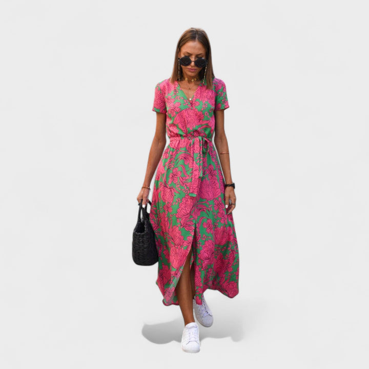 Lila Ros - Boho Chic Klänning