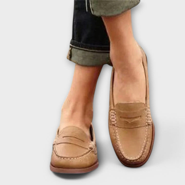 Klassiska Dam Moccasiner