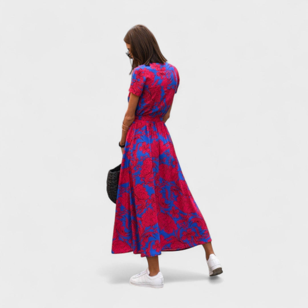 Lila Ros - Boho Chic Klänning
