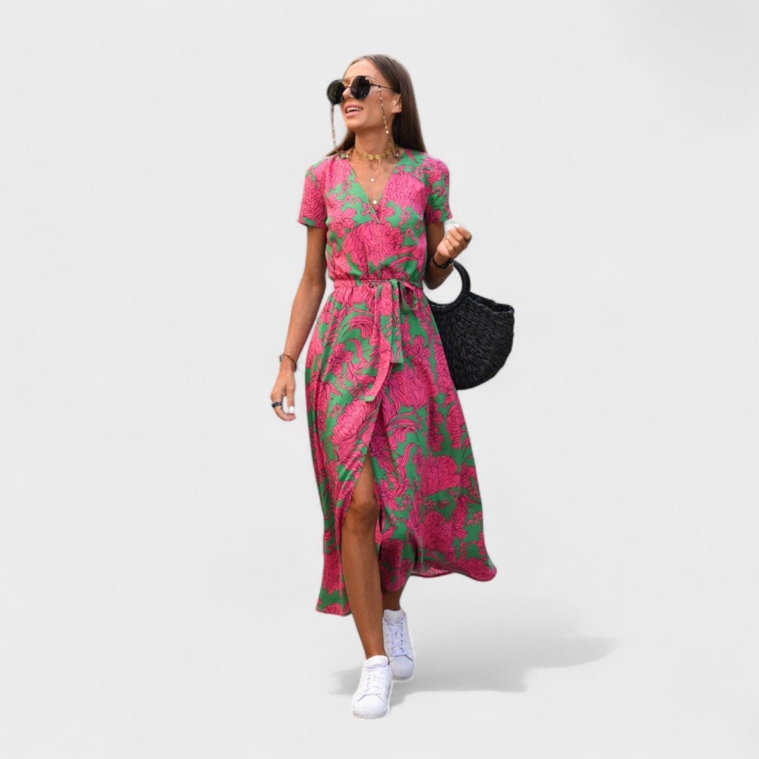 Lila Ros - Boho Chic Klänning