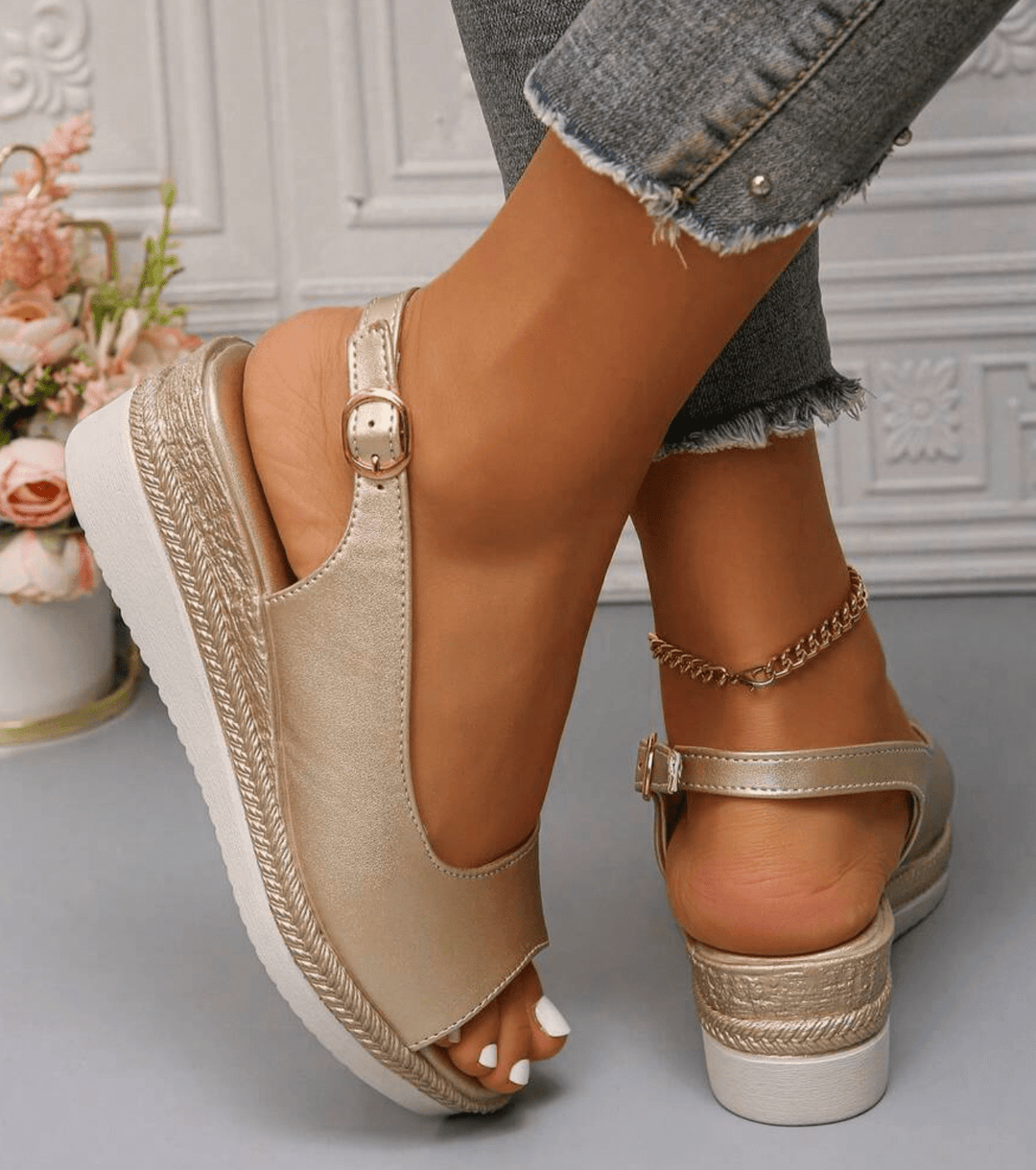 Chelsea | Ortopediska Slingback Espadrille Sandaler