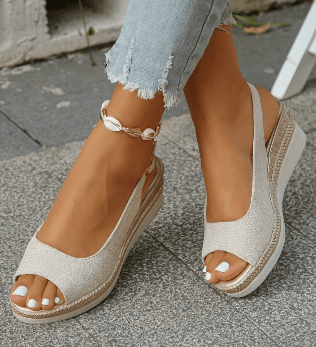 Chelsea | Ortopediska Slingback Espadrille Sandaler