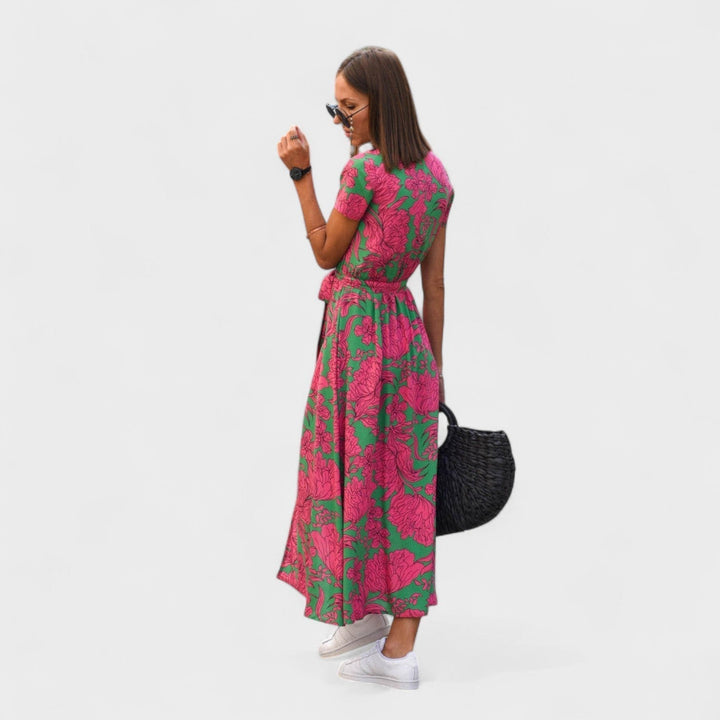 Lila Ros - Boho Chic Klänning