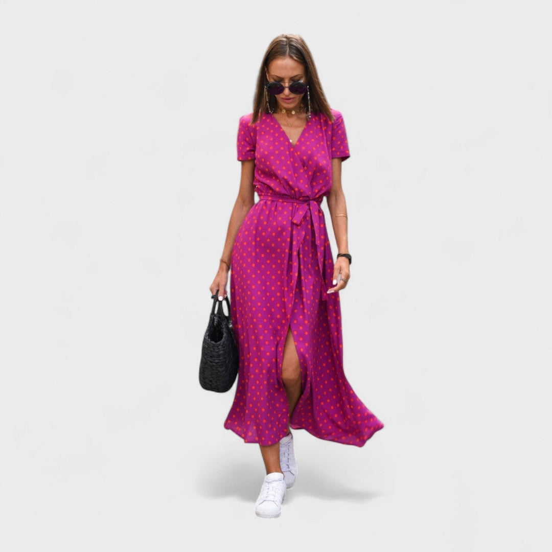 Lila Ros - Boho Chic Klänning