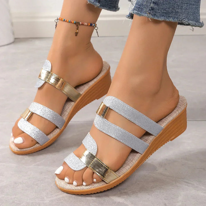 Lerrie | Flätad Rem Sandaler