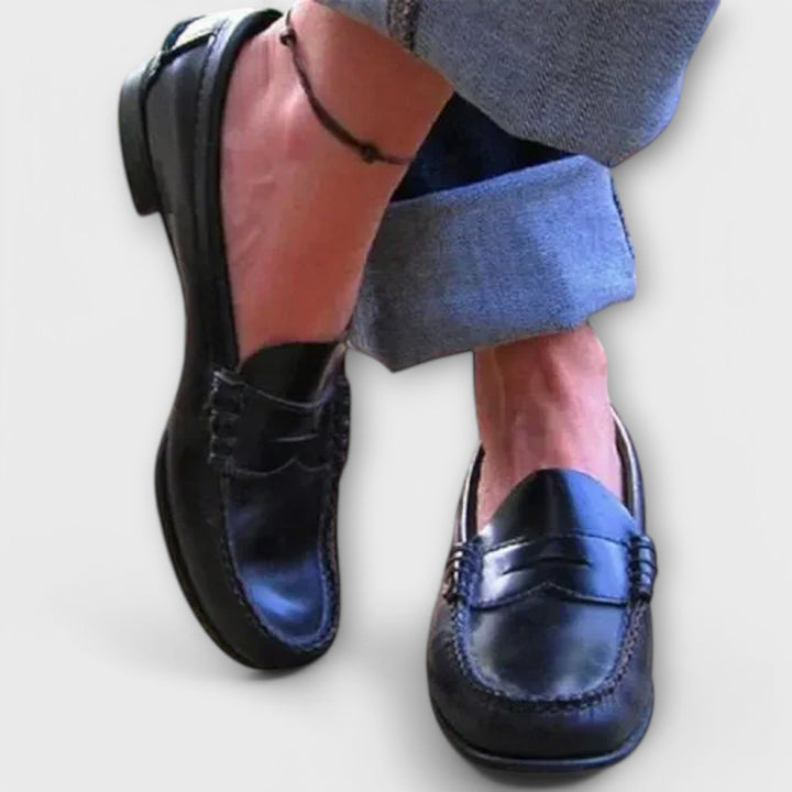 Klassiska Dam Moccasiner