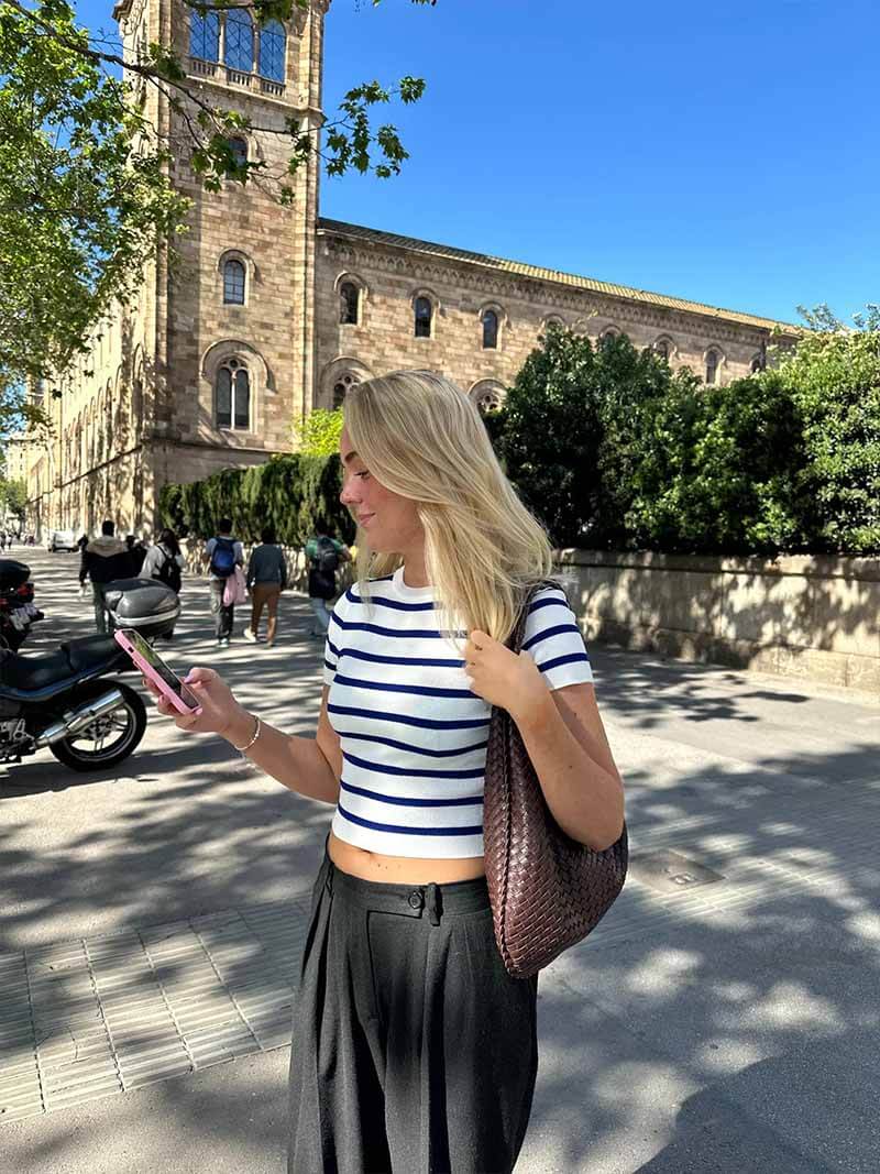 Amelia - Vävda Axeltask