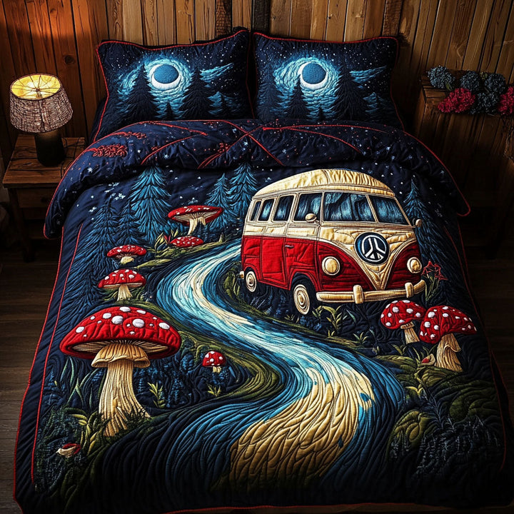 Hippie Van 3-delat Klädesöverdrag Set