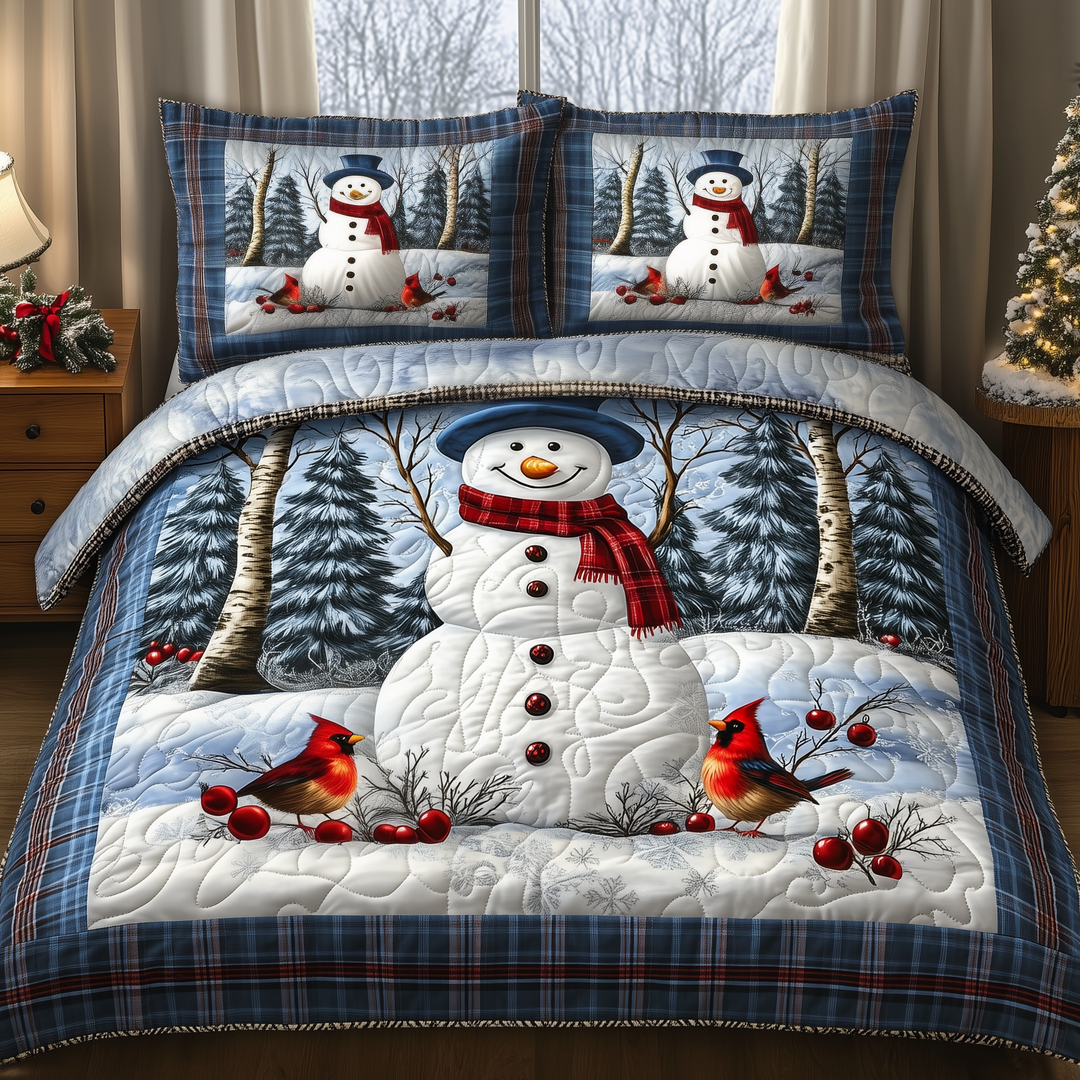 Jul 3-delad quiltkuddset
