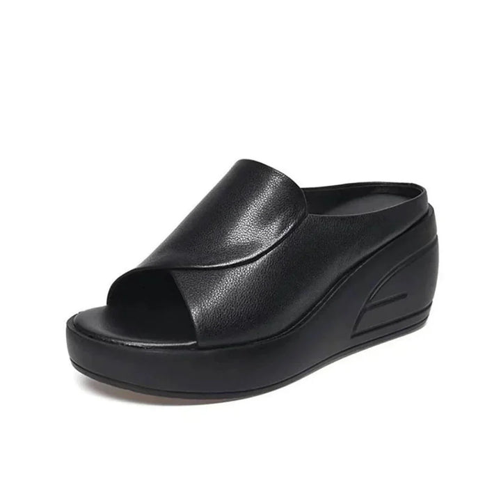 Eliza | Ortopediska Slip-on Wedge Sandaler